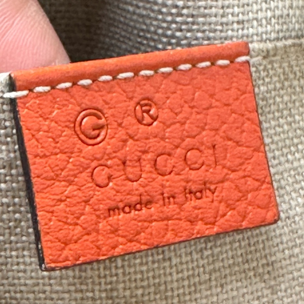 Gucci Mini Leather GG Charm‎ Dome Satchel/Crossbody - Picture 9 of 14